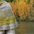 Modele de tricot de chale Jalava de Lilofil