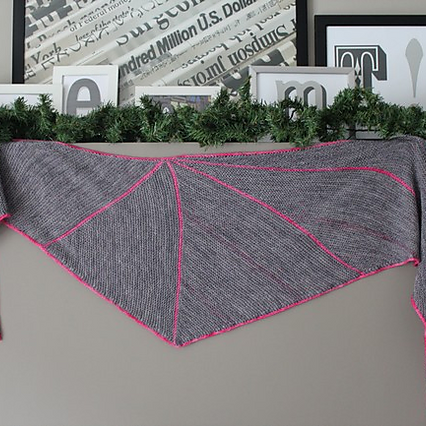 Modele tricot de chale - AKINOS de lilofil