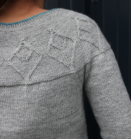 Cardigan knitting pattern - EZIA by Lilofil
