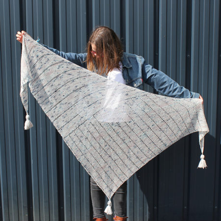 Modele de tricot de chale Modele de tricot de chale Soolight de Lilofil