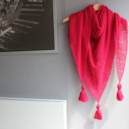 Modele de tricot de chale Modele de tricot de chale Soolight de Lilofil