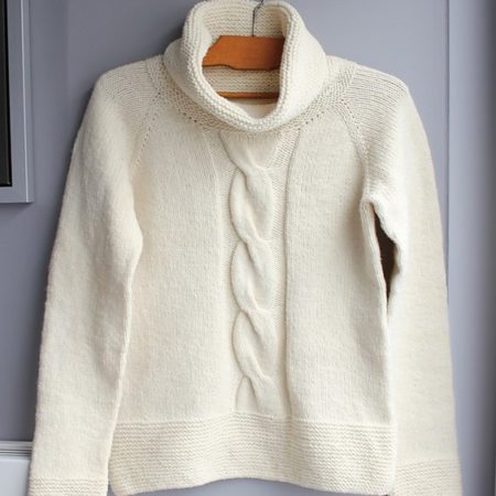 Sweater knitting pattern - LOCTUDY by Lilofil