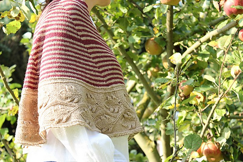 Modele de tricot de chale tammea de lilofil