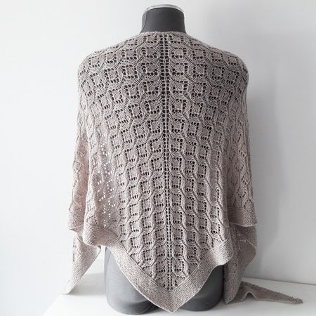 Lesi shawl de lilofil