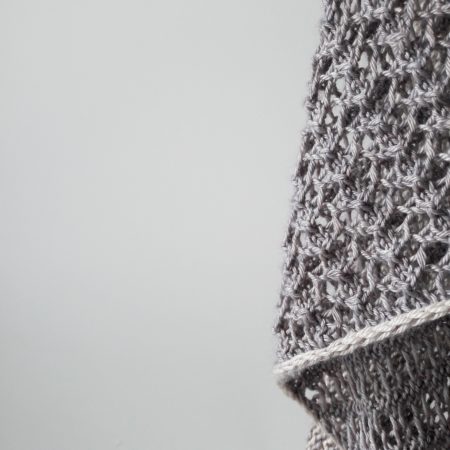 Modele de tricot de chale Spring's Kelias de Lilofil
