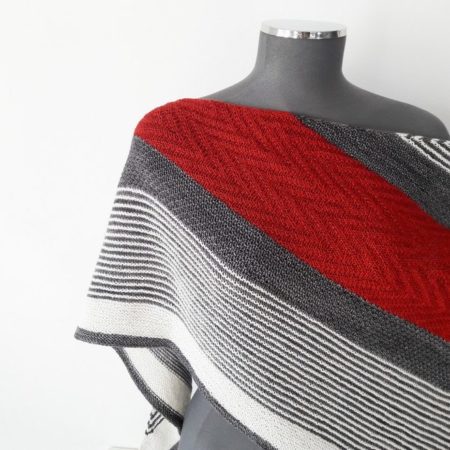 Modele de tricot de chale Modele tricot de chale à tricoter Asiri de Lilofil