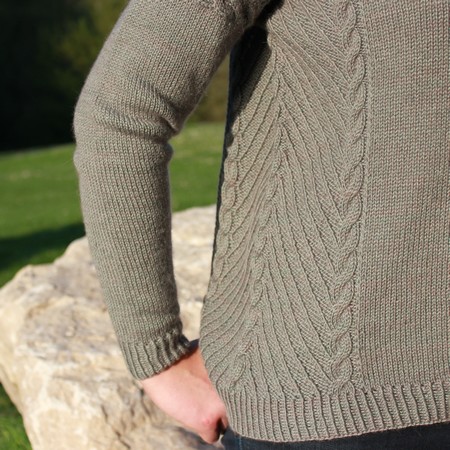 Modèle de tricot de pull Daintree