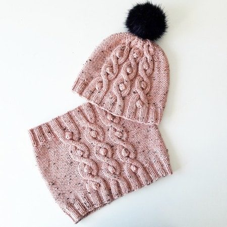 Hat knitting pattern Lopta