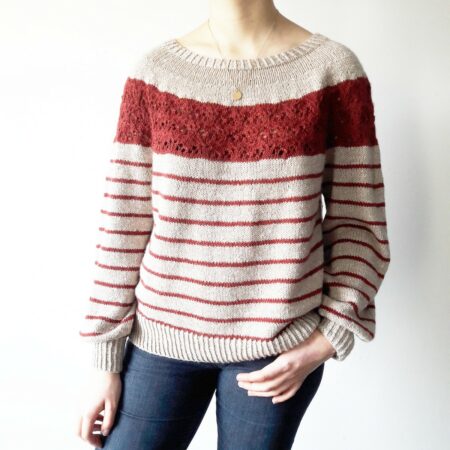 Modele tricot de pull Modele tricot de pull Sirell de Lilofil