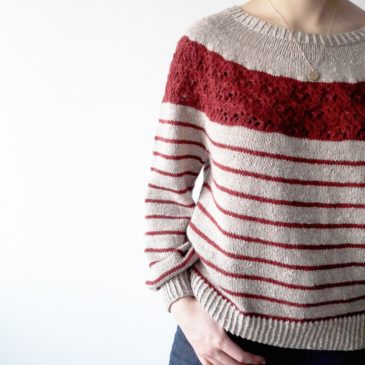 Modele tricot de pull Sirell de Lilofil