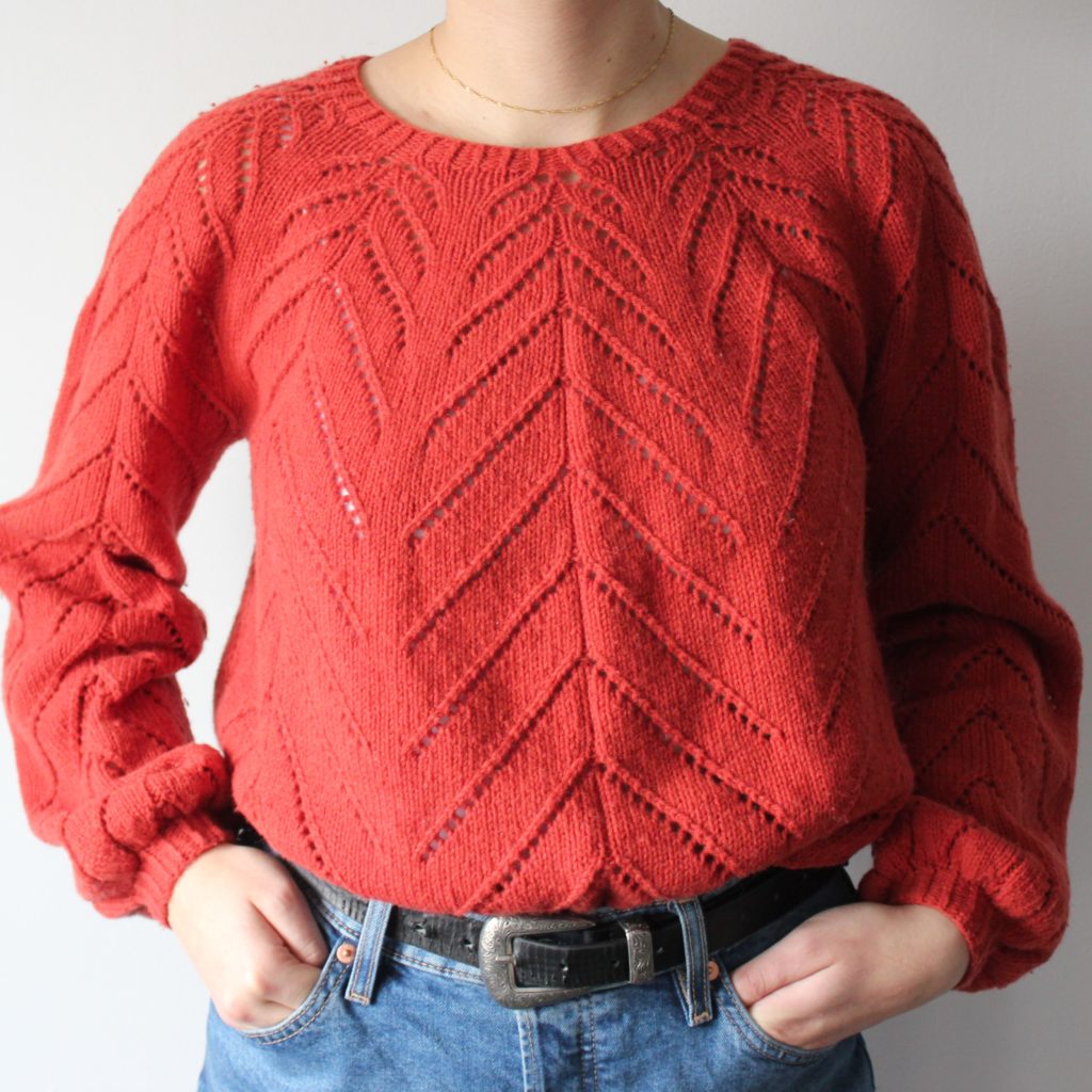 Modele tricot pull Louize