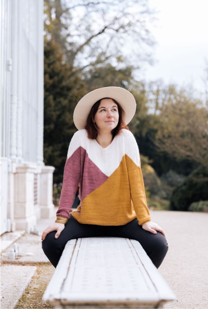 Modèle de tricot- pull Trispa