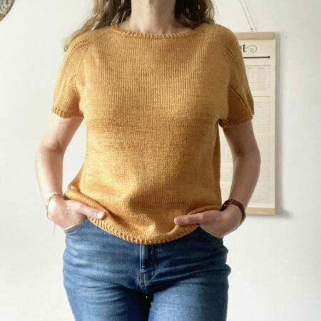 Modèle de tricot- t-shirt ilanga