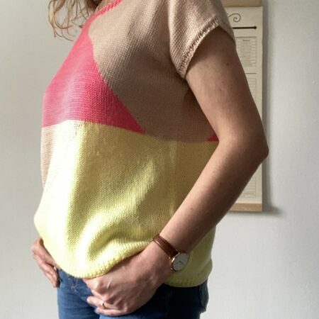 Modèle de tricot- T-shirt Sunraysia