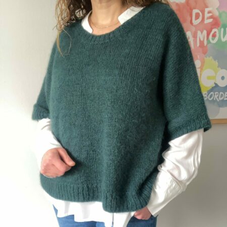 Modèle de tricot-pull Belouve