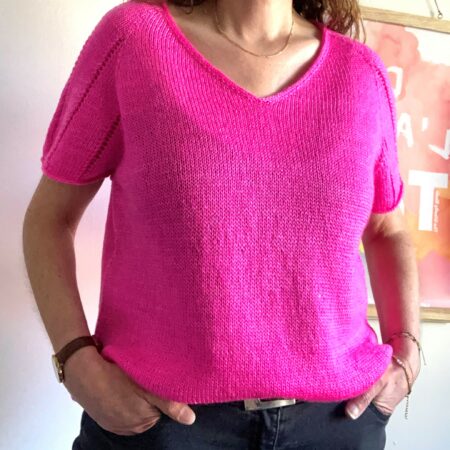 Modèle de tricot- t-shirt Niaga
