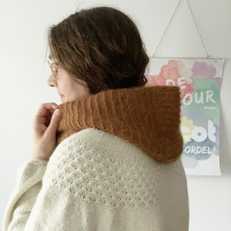 Ikara 6-1 Modèle de tricot - capuche Ikara