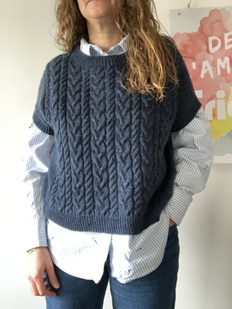 Modèle de tricot - pull Meren